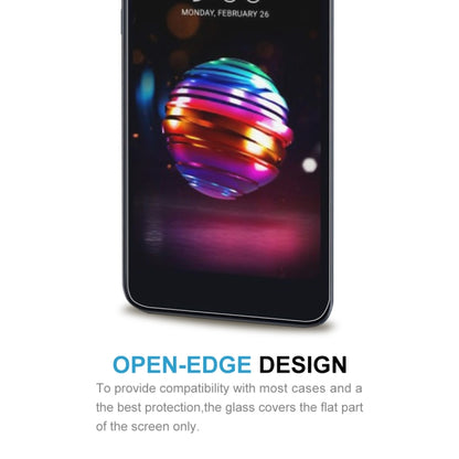 ฟิล์มกระจกนิรภัย 0.26 มม. 9H 2.5D สำหรับ LG K10 (2018), For LG K10 (2018)