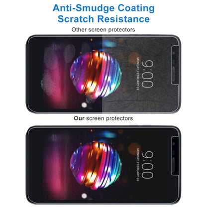 ฟิล์มกระจกนิรภัย 0.26 มม. 9H 2.5D สำหรับ LG K10 (2018), For LG K10 (2018)
