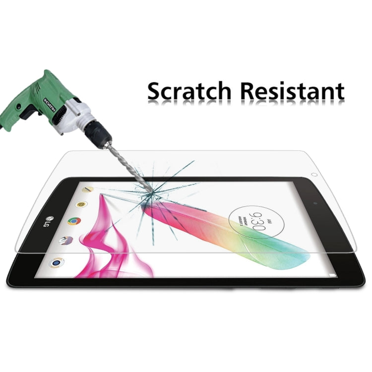 75 ชิ้น 0.3mm 9H ฟิล์มกระจกนิรภัยแบบเต็มหน้าจอสำหรับ LG G PAD F 8.0 / V495, LG G PAD F 8.0 / V495
