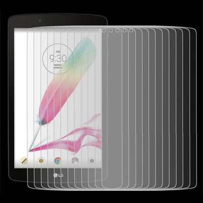 75 ชิ้น 0.3mm 9H ฟิล์มกระจกนิรภัยแบบเต็มหน้าจอสำหรับ LG G PAD F 8.0 / V495, LG G PAD F 8.0 / V495