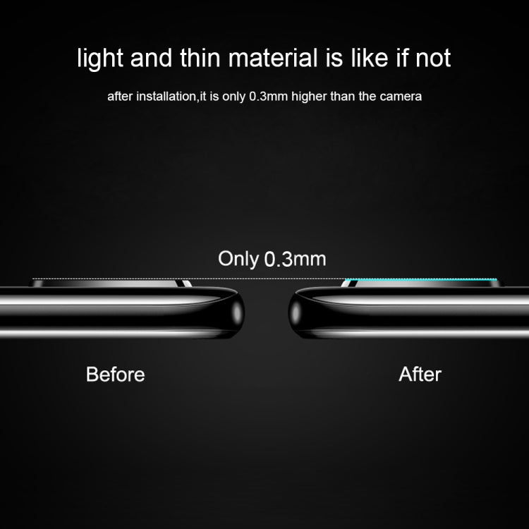 ฟิล์มกระจกนิรภัยป้องกันเลนส์กล้องด้านหลังโปร่งใส 0.3 มม. 2.5D สำหรับ Sony Xperia XZs, For Sony Xperia XZs