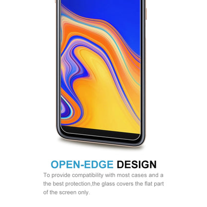 10 ชิ้น 0.26mm 9H 2.5D ฟิล์มกระจกนิรภัยสำหรับ Galaxy J4 +, For Galaxy J4+