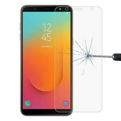 ฟิล์มกระจกนิรภัย 0.26 มม. 9H 2.5D สำหรับ Galaxy J8+, For Galaxy J8+ (1 PC)
