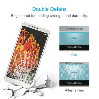 ฟิล์มกระจกนิรภัย 0.26 มม. 9H 2.5D สำหรับ Huawei Y6 2018, For Y6 2018