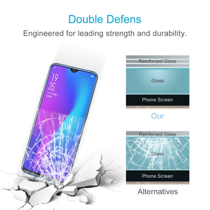 10 ชิ้น 0.26mm 9H 2.5D ฟิล์มกระจกนิรภัยสำหรับ OPPO R17 และ R17 Pro, For R17(10 PCS)
