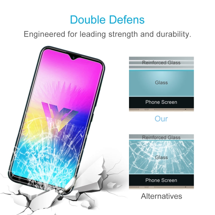 ฟิล์มกระจกนิรภัย 0.26 มม. 9H 2.5D สำหรับ LG W30 Pro, For LG W30 Pro (0.26mm) (1PC)