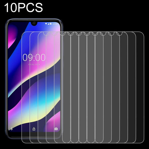 10 ชิ้น 0.26 มิลลิเมตร 9H 2.5D ฟิล์มกระจกนิรภัยสำหรับ Wiko View3, For Wiko View3