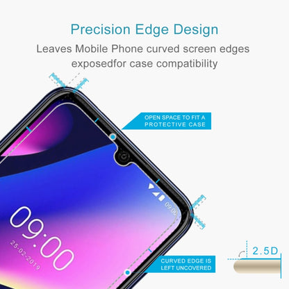 10 ชิ้น 0.26 มิลลิเมตร 9H 2.5D ฟิล์มกระจกนิรภัยสำหรับ Wiko View3, For Wiko View3