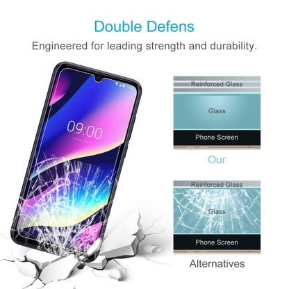 10 ชิ้น 0.26 มิลลิเมตร 9H 2.5D ฟิล์มกระจกนิรภัยสำหรับ Wiko View3, For Wiko View3