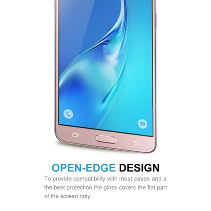 50 ชิ้นสำหรับ Galaxy J5 (2017) / J530 (เวอร์ชั่นอเมริกา) 0.3 มม. 9H ความแข็งพื้นผิว 2.5D กระจกนิรภัยป้องกันการระเบิดฟิล์มไม่เต็มหน้าจอไม่มีแพ็คเกจขายปลีก, For Galaxy J5 (2017) / J530 (US Version)(50 PCS)
