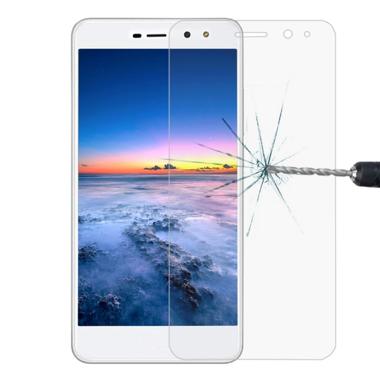 สำหรับ Huawei Y5 2017 0.3mm 9H ความแข็งพื้นผิว 2.5D ป้องกันการระเบิดแบบเต็มหน้าจอฟิล์มกระจกนิรภัย, For Y5 2017 (1 PC)