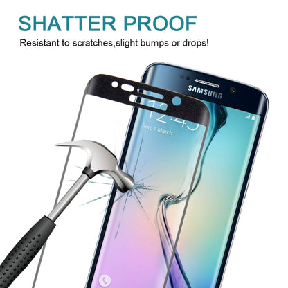 25 ชิ้นสำหรับ Galaxy S6 ขอบ 0.3 มิลลิเมตร 9H ความแข็งพื้นผิว 3D โค้งเต็มหน้าจอปกฟิล์มกระจกนิรภัยป้องกันการระเบิด