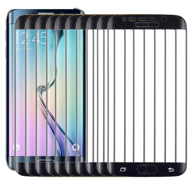 25 ชิ้นสำหรับ Galaxy S6 ขอบ 0.3 มิลลิเมตร 9H ความแข็งพื้นผิว 3D โค้งเต็มหน้าจอปกฟิล์มกระจกนิรภัยป้องกันการระเบิด