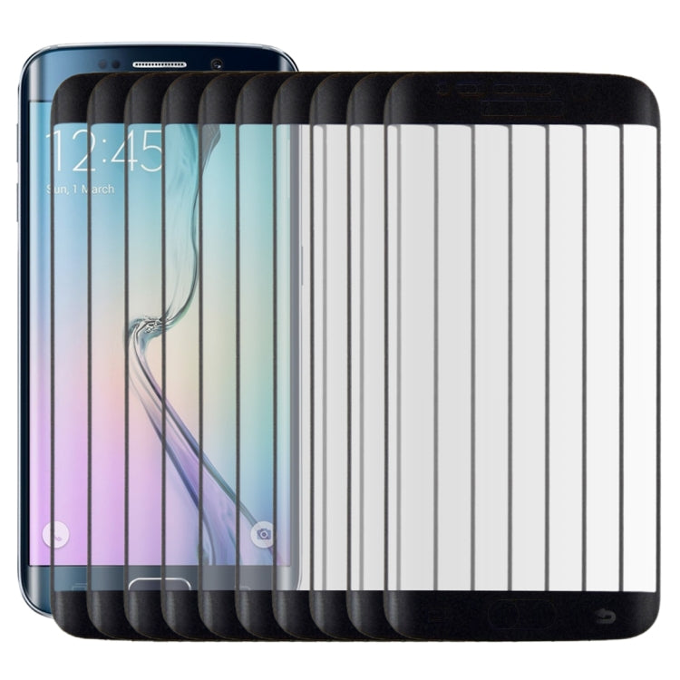 25 ชิ้นสำหรับ Galaxy S6 ขอบ 0.2 มิลลิเมตร 9H ความแข็งพื้นผิว 3D พื้นผิวโค้งเต็มหน้าจอปกฟิล์มกระจกนิรภัยป้องกันการระเบิด