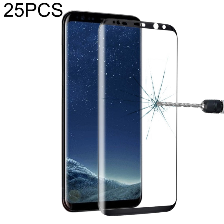 25 ชิ้นเต็มหน้าจอกระจกกันรอยหน้าจอสำหรับ Galaxy S8 / G9500, For Galaxy S8 / G9500