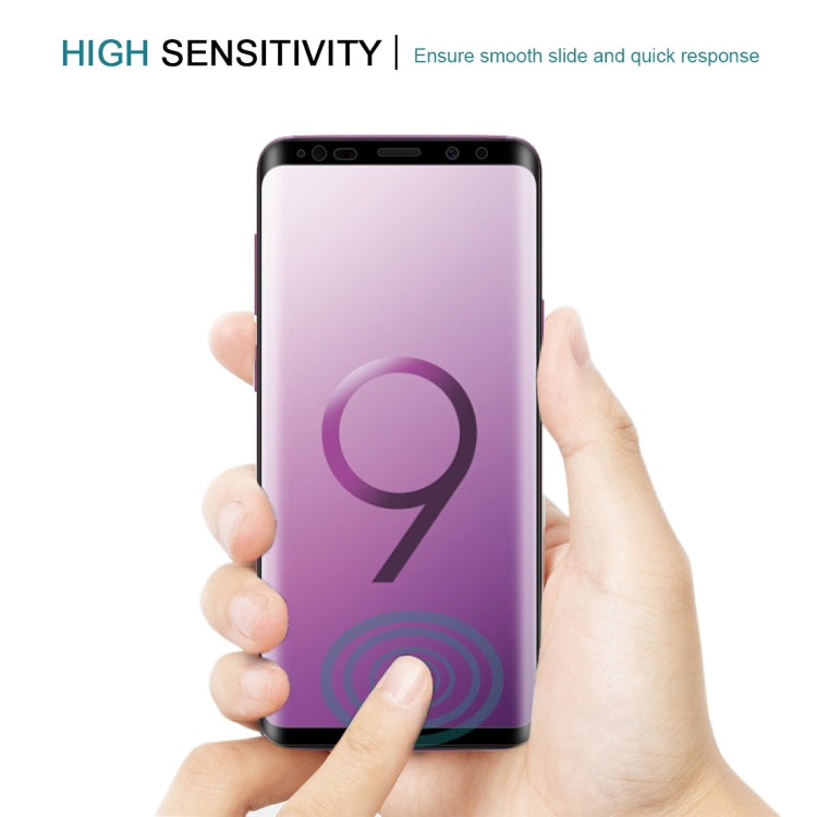 25 ชิ้นสำหรับ Galaxy Note9 0.3 มิลลิเมตร 9H ความแข็งพื้นผิว 3D ขอบโค้งเต็มหน้าจอฟิล์มกระจกนิรภัย, For Galaxy Note9