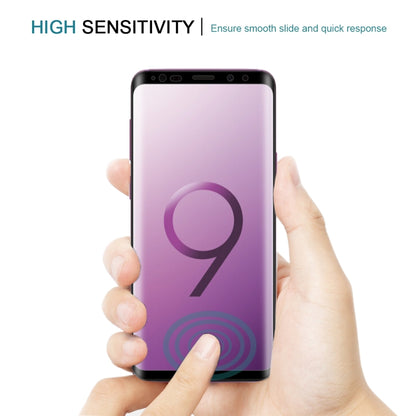25 ชิ้นสำหรับ Galaxy Note9 0.3 มิลลิเมตร 9H ความแข็งพื้นผิว 3D ขอบโค้งเต็มหน้าจอฟิล์มกระจกนิรภัย, For Galaxy Note9