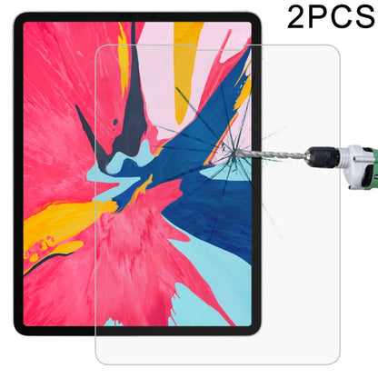 2 ชิ้น 0.26 มิลลิเมตร 9H ความแข็งพื้นผิวตรงขอบฟิล์มกระจกนิรภัยป้องกันการระเบิดสำหรับ iPad Pro 11 2018/2020/2021/2022 / iPad Air 4 และ 5 10.9, For iPad Pro 11 2018/2020/2021/2022 / Air 4&5 10.9