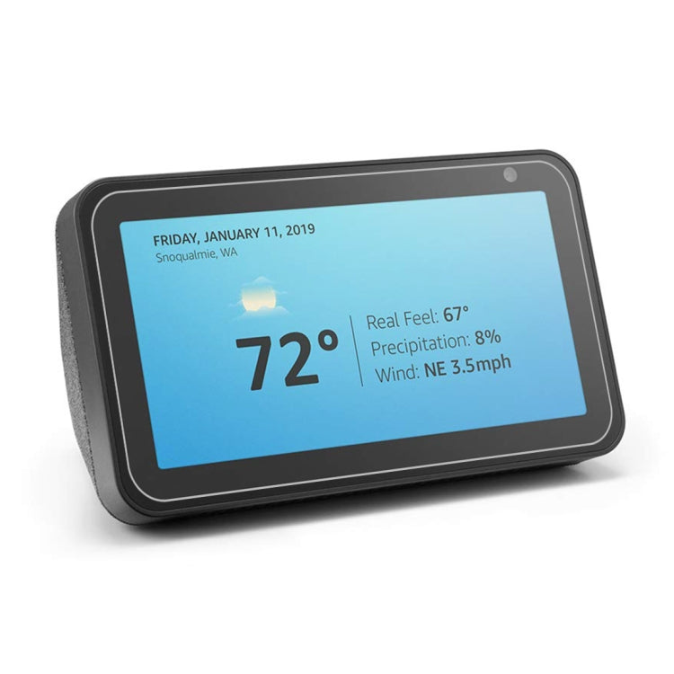 ฟิล์มกระจกนิรภัยป้องกันการระเบิด 9H 2.5D สำหรับ Amazon Echo Show 5
