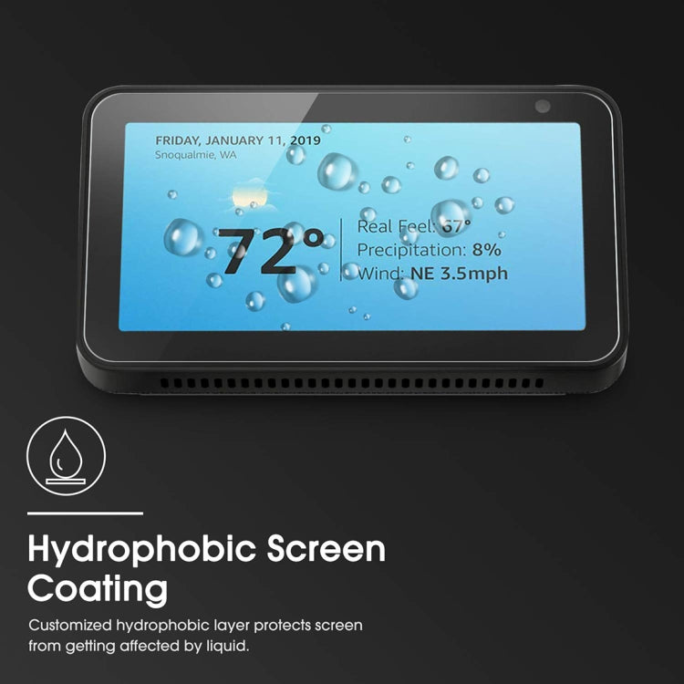 ฟิล์มกระจกนิรภัยป้องกันการระเบิด 9H 2.5D สำหรับ Amazon Echo Show 5