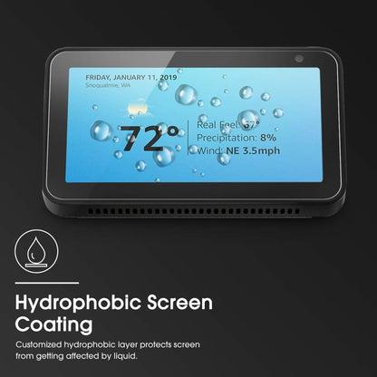 ฟิล์มกระจกนิรภัยป้องกันการระเบิด 9H 2.5D สำหรับ Amazon Echo Show 5