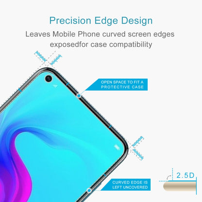 10 ชิ้น 0.26 มิลลิเมตร 9H 2.5D ฟิล์มกระจกนิรภัยป้องกันการระเบิดสำหรับหัวเว่ยโนวา 4, Huawei Nova 4