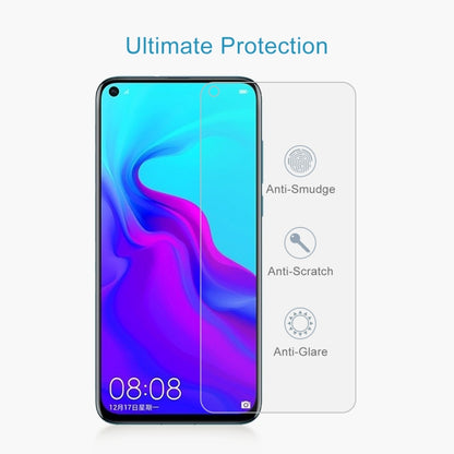 10 ชิ้น 0.26 มิลลิเมตร 9H 2.5D ฟิล์มกระจกนิรภัยป้องกันการระเบิดสำหรับหัวเว่ยโนวา 4, Huawei Nova 4