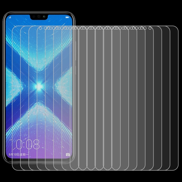 100 ชิ้น 0.26mm 9H 2.5D ฟิล์มกระจกนิรภัยป้องกันการระเบิดสำหรับ Huawei Honor 8X, Huawei Honor 8X