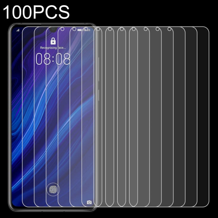 100 ชิ้น 0.26mm 9H 2.5D ฟิล์มกระจกนิรภัยสำหรับ Huawei P30, For Huawei P30 (100 PCS)