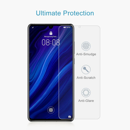 ฟิล์มกระจกนิรภัย 0.26 มม. 9H 2.5D สำหรับ Huawei P30/NOVA4E, For P30 (1 PCS)