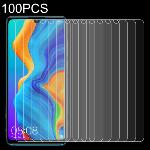 100 ชิ้น 0.26mm 9H 2.5D ฟิล์มกระจกนิรภัยสำหรับ Huawei P30 Lite, For Huawei P30 Lite (100 PCS)