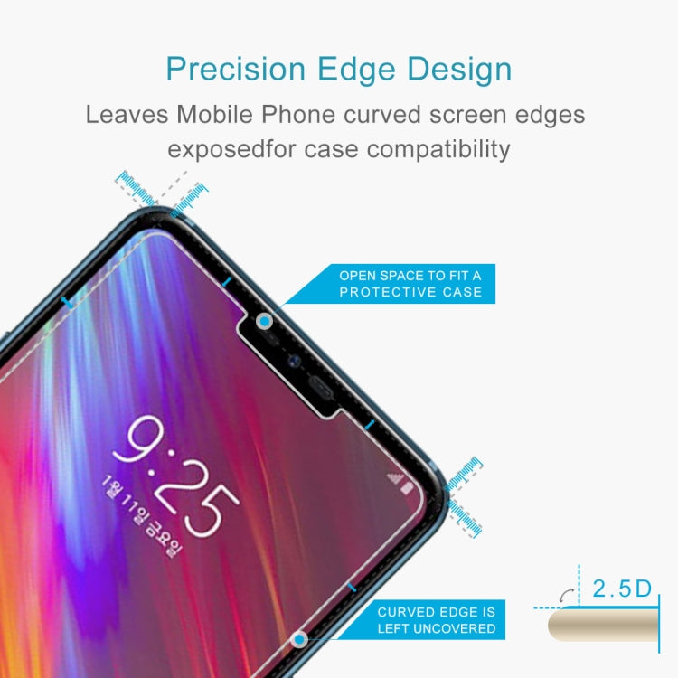 ฟิล์มกระจกนิรภัย 0.26 มม. 9H 2.5D สำหรับ LG Q9, For LG Q9 (1 PCS)