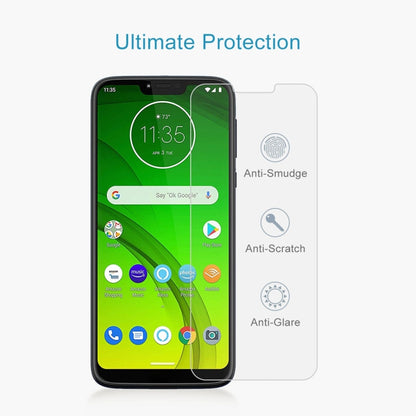 10 ชิ้น 0.26 มิลลิเมตร 9H 2.5D ฟิล์มกระจกนิรภัยสำหรับ Motorola Moto G7 ไถ, For Moto G7 Plower (10 PCS)