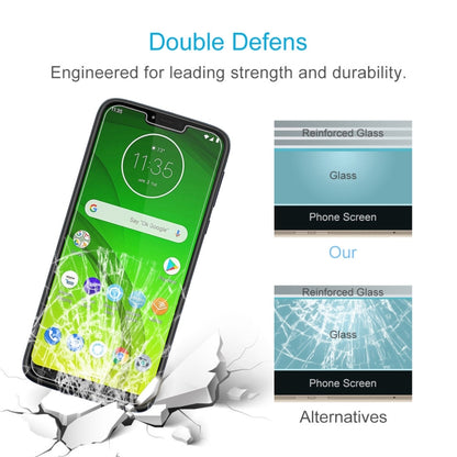 10 ชิ้น 0.26 มิลลิเมตร 9H 2.5D ฟิล์มกระจกนิรภัยสำหรับ Motorola Moto G7 ไถ, For Moto G7 Plower (10 PCS)