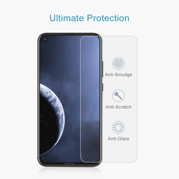 ฟิล์มกระจกนิรภัย 0.26 มม. 9H 2.5D สำหรับ Nokia 8.1 Plus, For Nokia 8.1 Plus (1 PCS)
