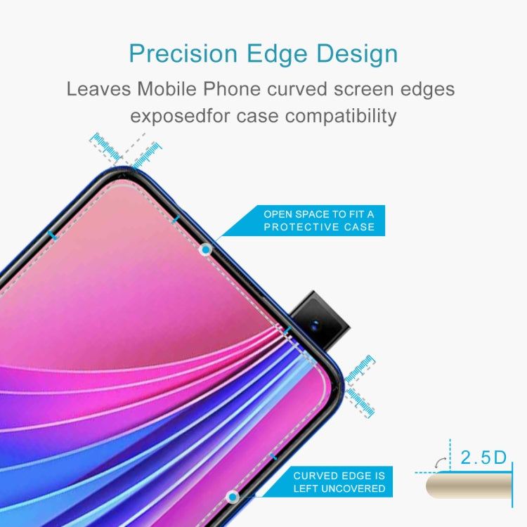 ฟิล์มกระจกนิรภัย 0.26 มม. 9H 2.5D สำหรับ Vivo V15 Pro, For Vivo V15 Pro