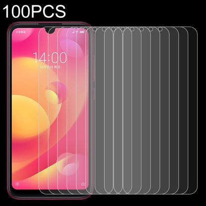 100 ชิ้น 0.26 มิลลิเมตร 9H 2.5D ฟิล์มกระจกนิรภัยสำหรับ Xiaomi Mi เล่น, Xiaomi Mi Play (100 PCS)