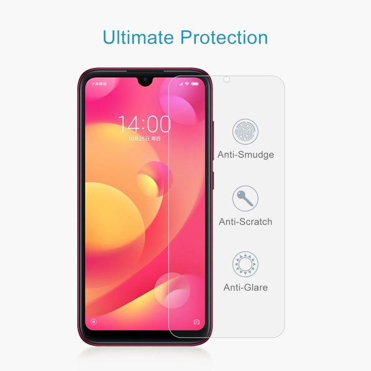 ฟิล์มกระจกนิรภัย 0.26 มม. 9H 2.5D สำหรับ Xiaomi Mi Play, Xiaomi Mi Play (1 PCS)