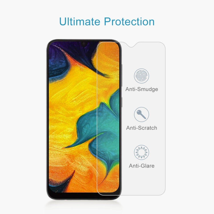 100 ชิ้น 0.26 มิลลิเมตร 9H 2.5D ฟิล์มกระจกนิรภัยสำหรับ Galaxy A30 / A30 JP, Galaxy A30 (100 PCS)