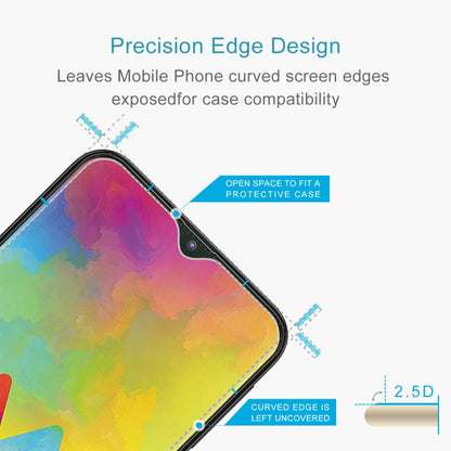 100 ชิ้น 0.26mm 9H 2.5D ฟิล์มกระจกนิรภัยสำหรับ Galaxy M20, Galaxy M20 (100 PCS)