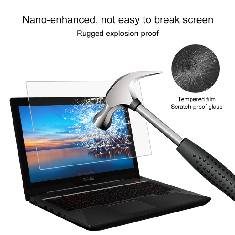 ฟิล์มป้องกันกระจกนิรภัยหน้าจอแล็ปท็อป HD สำหรับ ASUS FX503 15.6 นิ้ว, For ASUS FX503 15.6 inch