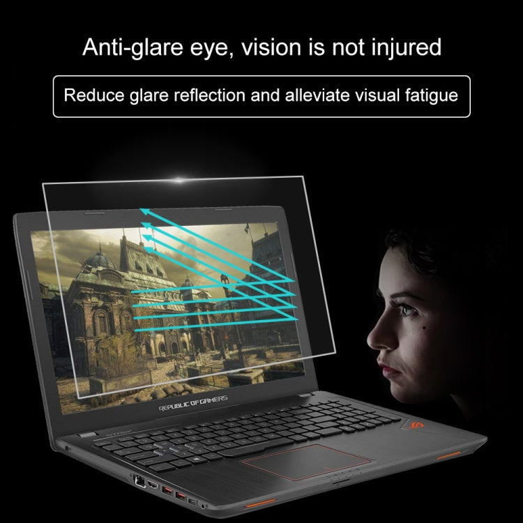 ฟิล์มป้องกันกระจกนิรภัยหน้าจอแล็ปท็อป HD สำหรับ ASUS ROG GL553VE 15.6 นิ้ว, For ASUS ROG GL553VE 15.6 inch