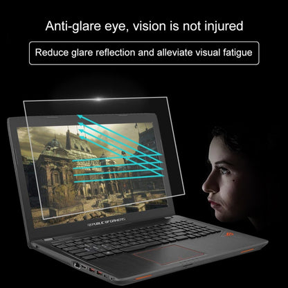 ฟิล์มป้องกันกระจกนิรภัยหน้าจอแล็ปท็อป HD สำหรับ ASUS ROG GL553VE 15.6 นิ้ว, For ASUS ROG GL553VE 15.6 inch