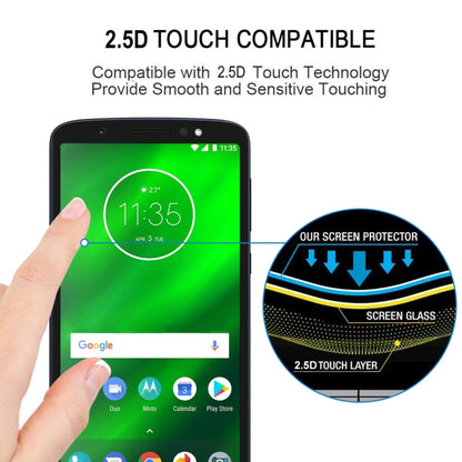 ฟิล์มกระจกนิรภัยแบบเต็มหน้าจอแบบเต็มกาวสำหรับ Motorola Moto E5, For Motorola Moto E5