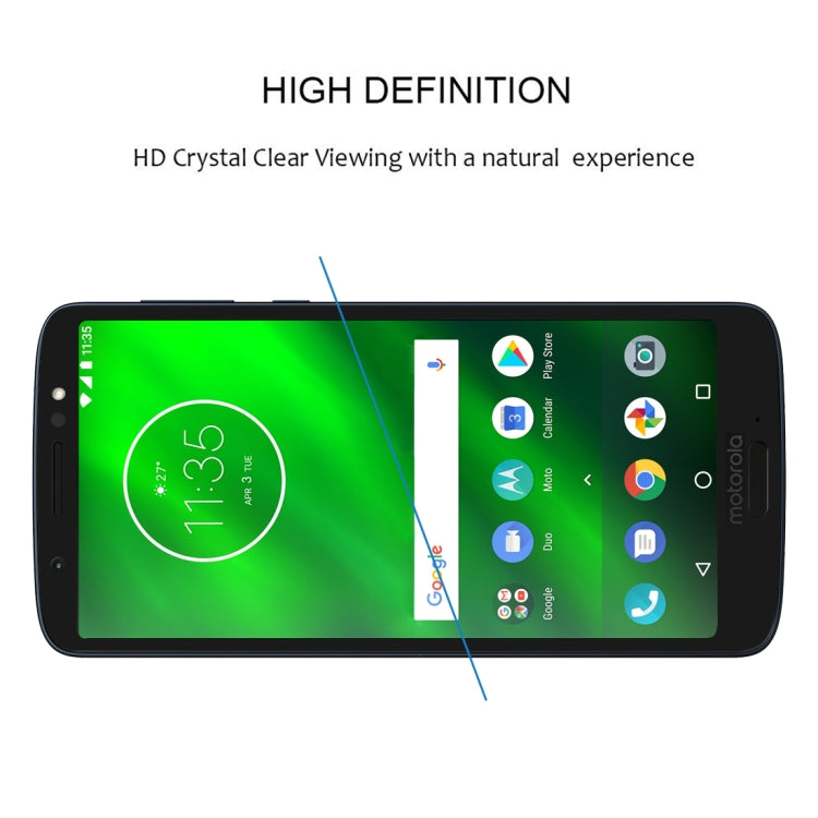 25 ชิ้นเต็มกาวเต็มฝาครอบป้องกันหน้าจอฟิล์มกระจกนิรภัยสำหรับ Motorola Moto P40, For Motorola Moto P40