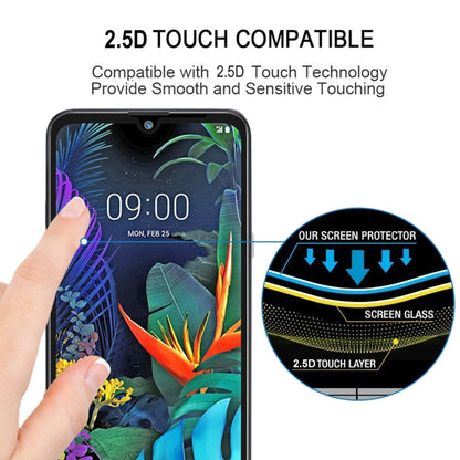 ฟิล์มกระจกนิรภัยแบบเต็มหน้าจอ 9H สำหรับ LG X6 (2019) / Q60 / K50, For LG X6 (2019) / Q60 / K50 (1 PCS)