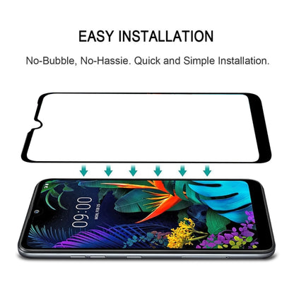 ฟิล์มกระจกนิรภัยแบบเต็มหน้าจอ 9H สำหรับ LG X6 (2019) / Q60 / K50, For LG X6 (2019) / Q60 / K50 (1 PCS)