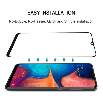 25 ชิ้นกาวเต็มคลุมทั้งหมดปกป้องหน้าจอฟิล์มกระจกนิรภัยสำหรับ Galaxy A5 (2018) และ A8 (2018), For Galaxy A5 (2018) & A8 (2018)