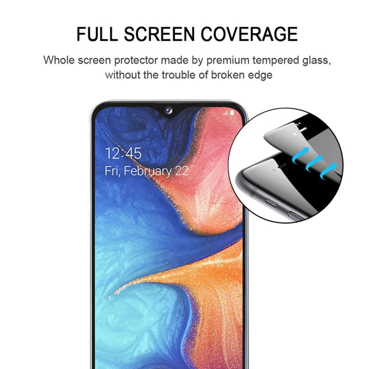 Full กาวเต็มฝาครอบปกป้องหน้าจอฟิล์มกระจกนิรภัยสำหรับ Galaxy J6 (2018), For Galaxy J6 (2018)