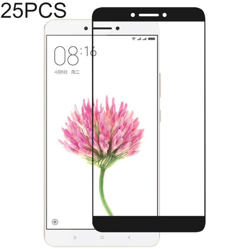 25 ชิ้นเต็มกาวเต็มฝาครอบป้องกันหน้าจอฟิล์มกระจกนิรภัยสำหรับ Xiaomi Mi Max, For Xiaomi Mi Max